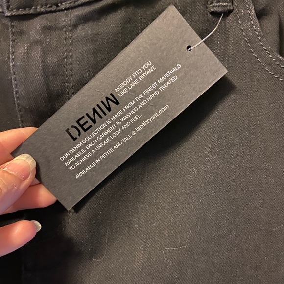 Lane Bryant black jegging jean - Picture 3 of 5